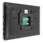 WIDEODOMOFON "EURA" VDP-12A3 "TYTAN" + MONITOR EURA VDA-06A3 black  - czarny, 2x LCD 7", otwieranie 2 wejść, pamięć, szyfrator