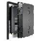 WIDEODOMOFON ''EURA'' VDP-60A5/P BLACK ''2EASY'' - jednorodzinny, LCD 7'', czarny, szyfrator mechaniczny, podtynkowy